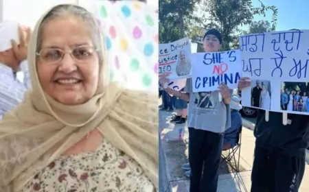 73 वर्षीय हरजीत कौर, जो 30 साल से अमेरिका में थीं, अब लौटीं भारत