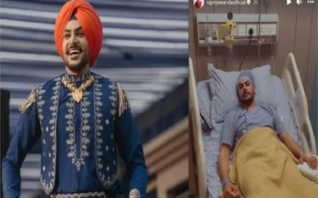 मशहूर पंजाबी सिंगर राजवीर जवांदा की हालत में धीरे-धीरे सुधार, मोहाली के फोर्टिस अस्पताल में भर्ती