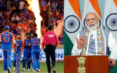 PM मोदी ने टीम इंडिया को एशिया कप जीतने पर दी बधाई