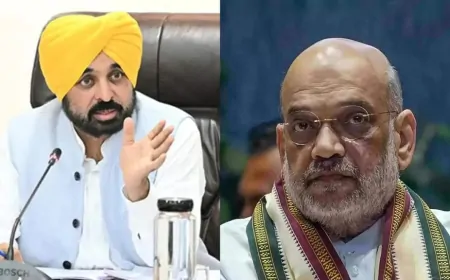 CM भगवंत मान दिल्ली में गृहमंत्री अमित शाह से करेंगे मुलाकात, पंजाब में बाढ़ से हुए नुकसान की देंगे जानकारी