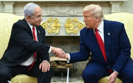 इजरायली PM नेतन्याहू ने डोनाल्ड ट्रंप से की मुलाकात, गाजा में सीजफायर को तैयार इजरायल
