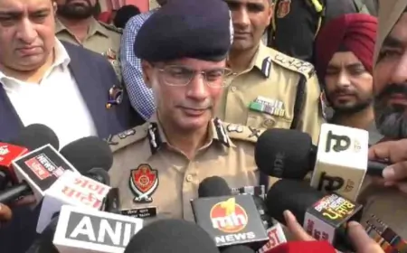 पंजाब में दहशत के लिए ISI ले रही आतंकियों की मदद- DGP गौरव यादव 
