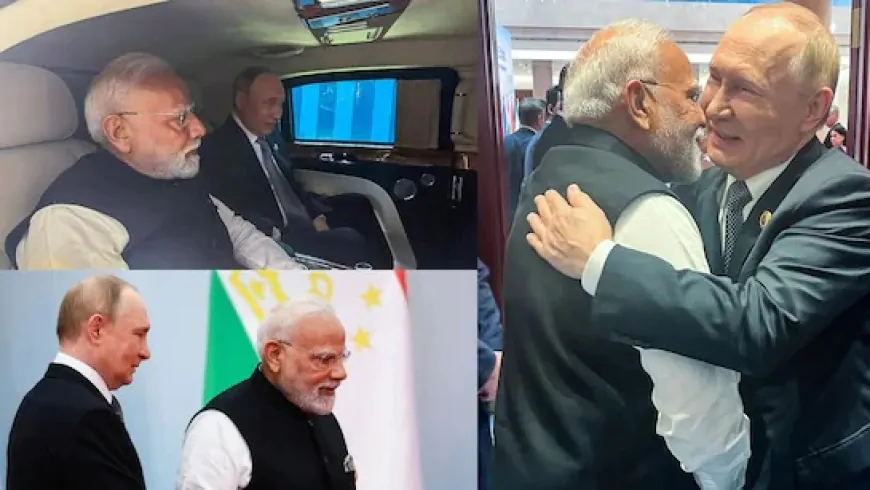 PM मोदी और पुतिन के बीच हुई बैठक, मुलाकात के बाद क्या बोले राष्ट्रपति पुतिन