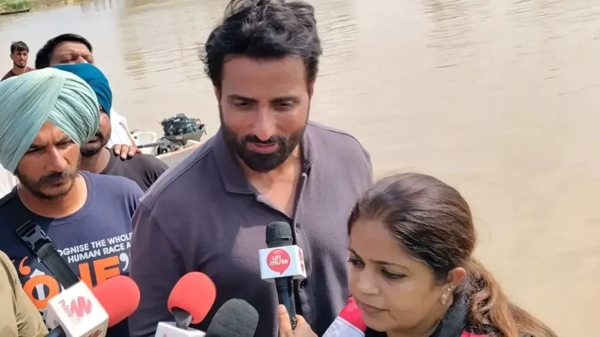 सुल्तानपुर लोधी पहुंचे बॉलीवुड अभिनेता सोनू सूद, लोगों को हरसंभव मदद का दिया आश्वासन