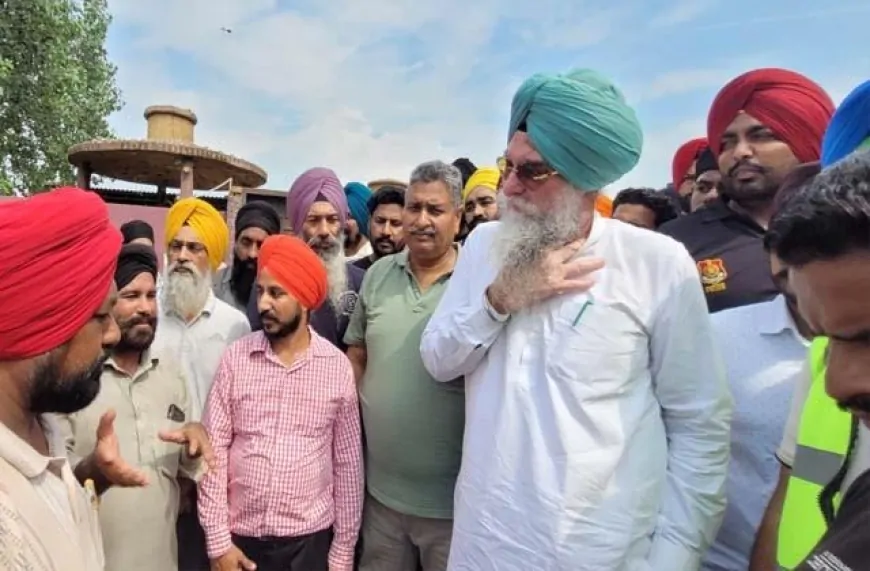 पंजाब विधानसभा स्पीकर ने बाढ़ प्रभावित क्षेत्रों का लिया जायजा, बाढ़ प्रभावित से मुलाकात कर राहत कार्यों का निरीक्षण किया