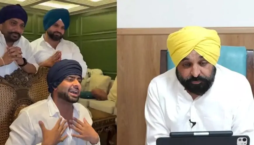 CM भगवंत मान ने की मनकीरत औलख और प्रीतपाल सिंह हंसपाल से बातचीत