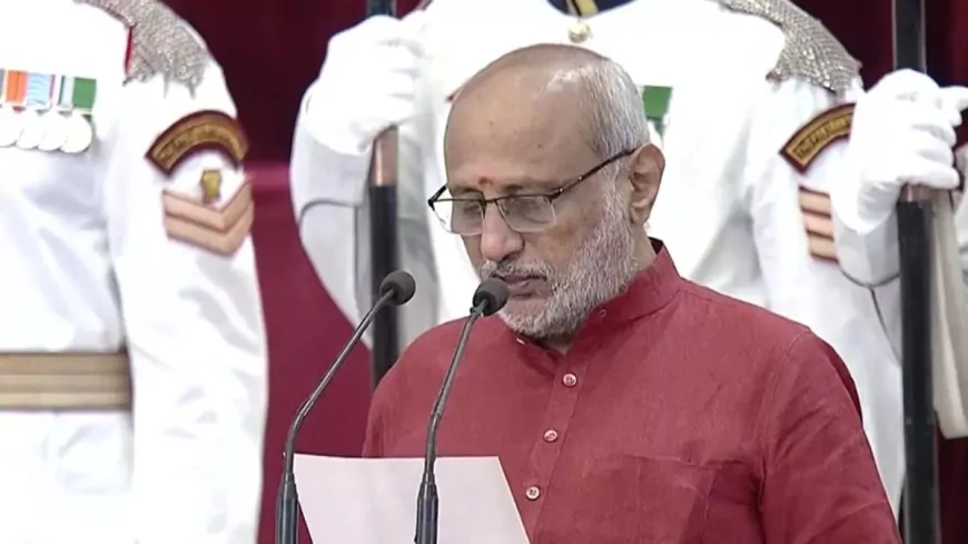 15वें उपराष्ट्रपति के रूप में ली सीपी राधाकृष्णन ने शपथ