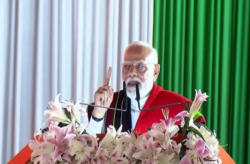 मणिपुर के लोगों से PM मोदी का वादा, बोले- मैं आपके साथ हूं...भारत सरकार आपके साथ है 