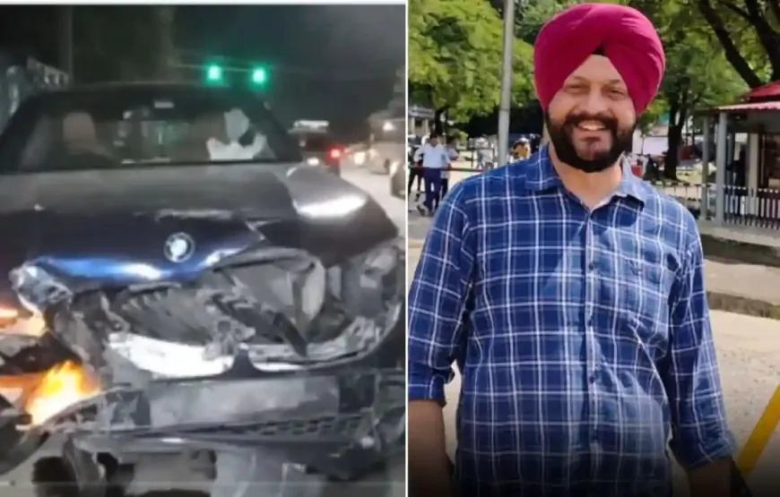 धौला कुआं में BMW कार और मोटरसाइकिल की टक्कर, हादसे में वित्त मंत्रालय के अधिकारी की मौत