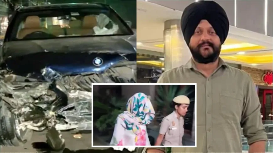दिल्ली में BMW की 'मौत' वाली टक्कर, दो दिन की न्यायिक हिरासत में महिला ड्राइवर