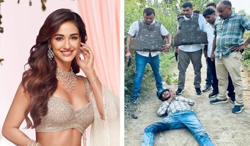 दिशा पाटनी के घर पर फायरिंग मामला, 5वें आरोपी का पुलिस ने किया हाफ एनकाउंटर