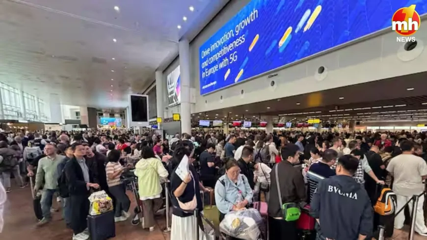 यूरोप के एयरपोर्ट्स पर साइबर अटैक का कहर, हजारों यात्री फंसे