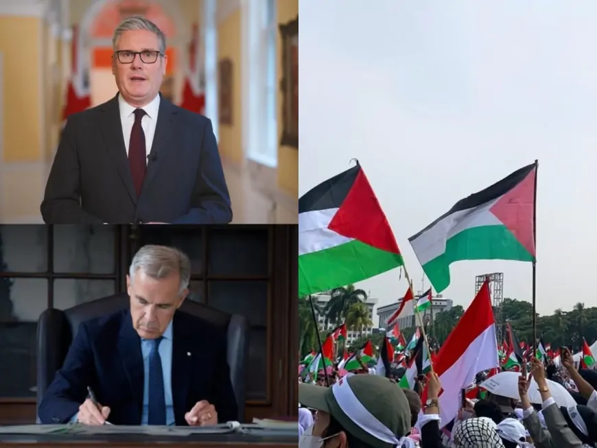 ब्रिटेन ने फिलिस्तीन को देश की मान्यता दी, कनाडा-ऑस्ट्रेलिया ने भी दी देश की मान्यता दी