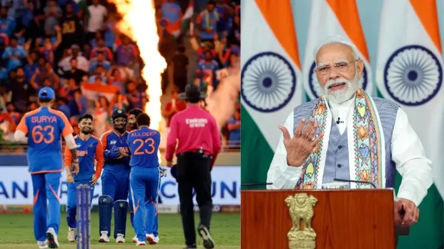 PM मोदी ने टीम इंडिया को एशिया कप जीतने पर दी बधाई