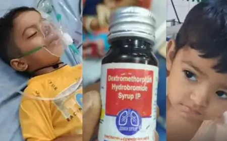 मध्य प्रदेश और राजस्थान में कफ सिरप पीने से 11 बच्चों की मौत, स्वास्थ्य विभाग टीम ने जांच की शुरू