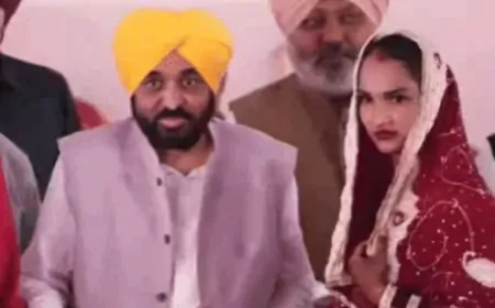 सामूहिक विवाह समारोह में शामिल हुए CM मान, नवविवाहित 101 जोड़ों को दिया आशीर्वाद 