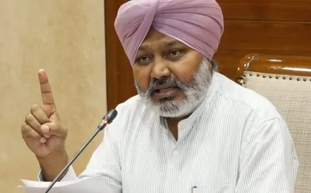 पंजाब सरकार की बड़ी उपलब्धि : पहले 6 महीनों में 22.35% GST वृद्धि, राष्ट्रीय औसत से कई गुना आगे