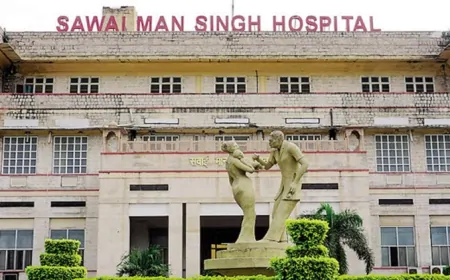 SMS अस्पताल में ट्रॉमा सेंटर के ICU वार्ड में लगी आग, लगभग 8 मरीजों की मौत