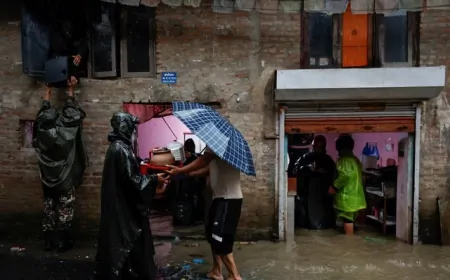 नेपाल में बारिश-लैंडस्लाइड से भारी तबाही, अलग-अलग घटनाओं में 50 से ज्यादा लोगों की मौत