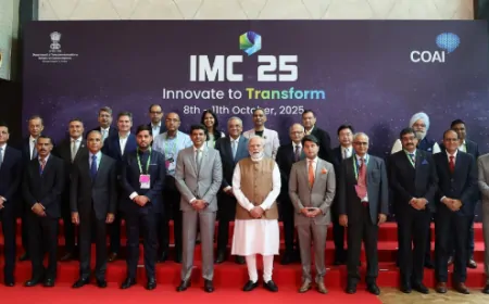 PM मोदी ने 'इंडिया मोबाइल कांग्रेस-2025 के 9वें एडिशन का किया उद्घाटन