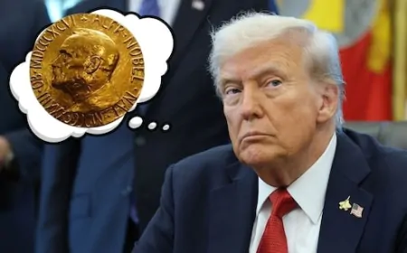 US राष्ट्रपति ट्रंप को नहीं, मारिया कोरिना मचाडो को शांति का नोबेल पुरस्कार मिला