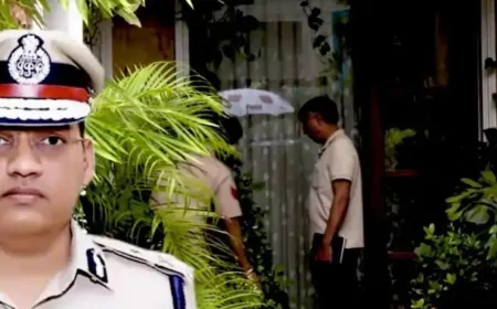 चंडीगढ़ SSP कंवरदीप कौर अमनीत पी कुमार से मिलने पहुंची