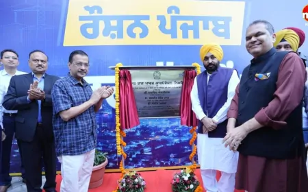 पंजाब सरकार ने किया 5,000 करोड़ का ‘रौशन पंजाब’ मिशन शुरू: हर घर को मिलेगी चौबीसों घंटे बिजली