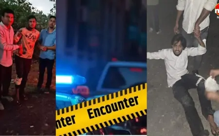 गुरुग्राम पुलिस ने मुठभेड़ के बाद पकड़े बंबीहा गैंग के 2 शार्प शूटर