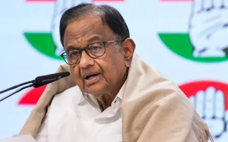 ऑपरेशन ब्लू स्टार पर पूर्व केंद्रीय मंत्री पी. चिदंबरम ने अपनी ही सरकार पर उठाए सवाल