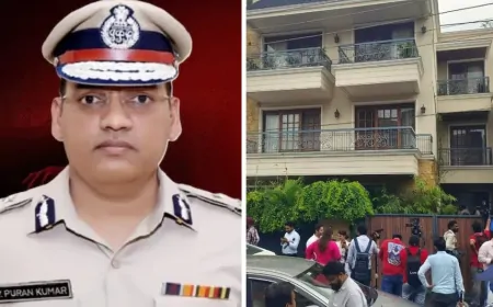 ADGP की खुदकुशी मामले में जांच तेज, मामले की जांच के लिए SIT रोहतक पहुंची