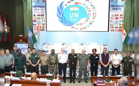 दिल्ली में आज से UNTCC सम्मेलन का आयोजन, करीब 40 देशों के सेना प्रमुख, टॉप कमांडर लेंगे हिस्सा