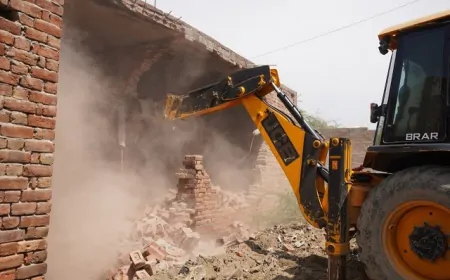 पंजाब में ‘युद्ध-नशे के विरुद्ध’ अभियान जारी, नशा तस्कर के अवैध संपत्ति पर की गई कार्रवाई