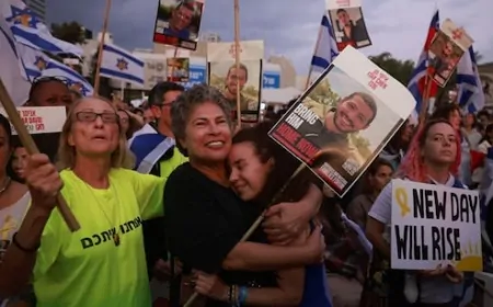 हमास ने 20 इजराइली बंधकों को किया रिहा, इजराइल में जश्न का माहौल