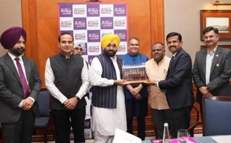 निवेश का नया केंद्र बना पंजाब: दुनिया भर की नामी कंपनियाँ तयार हैं पंजाब में निवेश करने के लिए