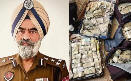 DIG हरचरण सिंह भुल्लर के कई ठिकानों पर रेड, DIG के घर से करोड़ों का कैश और गहने बरामद