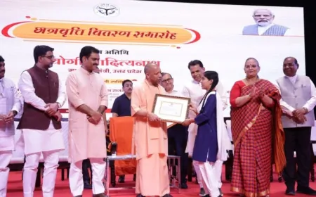 CM योगी आदित्यनाथ का लखनऊ में कार्यक्रम, 5 लाख OBC छात्रों को CM योगी बांटेंगे छात्रवृत्ति