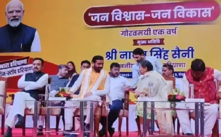 हरियाणा में सैनी सरकार को एक साल पूरा, CM सैनी ने बुढ़ापा पेंशन में बढ़ोतरी का किया एलान