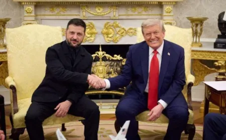 ट्रंप और जेलेंस्की की हुई मुलाकात, जेलेंस्की ने की 'टोमहॉक' क्रूज मिसाइलों की मांग