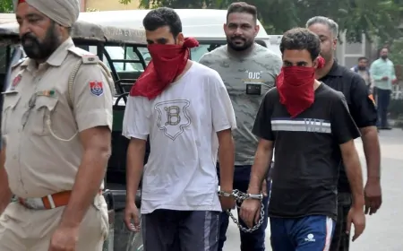 पंजाब पुलिस की बड़ी सफलता, दो आतंकवादी गिरफ्तारी, ISI के संपर्क में थे