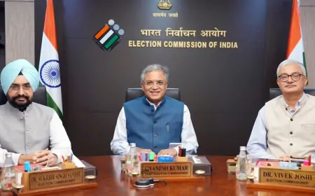 दिल्ली में आज से दो दिवसीय चुनाव आयोग की अहम बैठक, साल के अंत तक SIR शुरु करने का लक्ष्य