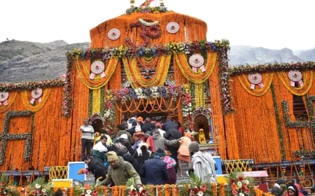 आज से गंगोत्री धाम के कपाट होंगे बंद, 49 लाख से ज्यादा श्रद्धालु कर चुके चारधाम के दर्शन