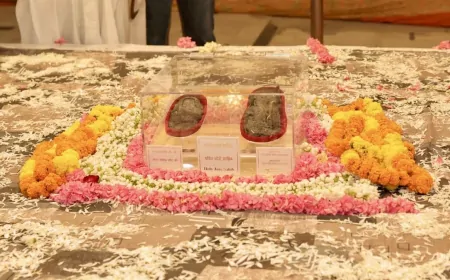 श्री गुरु गोबिंद सिंह जी की पवित्र "जोड़ा साहिब" यात्रा, श्री गुरुद्वारा मोती बाग साहिब से "गुरु चरण यात्रा" का शुभारंभ