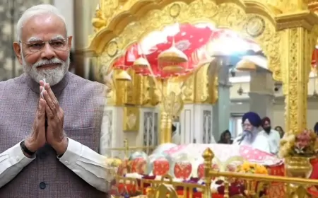 PM मोदी ने श्रद्धालुओं से "गुरु चरण यात्रा" से जुड़ने की अपील की