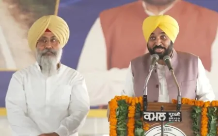 तरनतारन उपचुनाव: AAP ने तेज किया प्रचार, CM भगवंत मान ने हरमीत संधू के लिए मांगे वोट