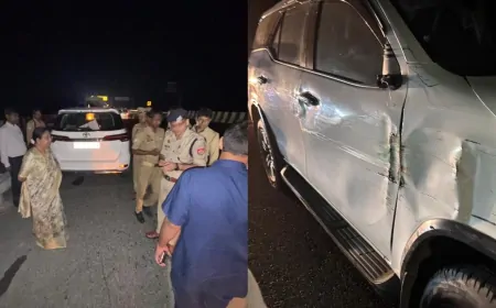 यूपी की मंत्री बेबी रानी मौर्य की गाड़ी का एक्सीडेंट, आगरा लखनऊ एक्सप्रेसवे पर हुआ हादसा