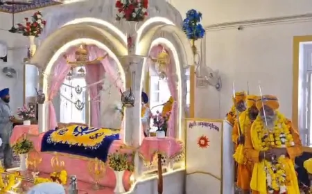 श्री गुरु तेग बहादुर जी के 350वें शहीदी दिवस पर होंगे समागम, एक नवंबर से हरियाणा में शुरु होगा समागम