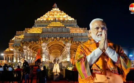 प्राण प्रतिष्ठा के बाद अब 'ध्वजारोहण', राम मंदिर के शिखर पर PM मोदी फहराएंगे 22 फीट का धर्म ध्वज 