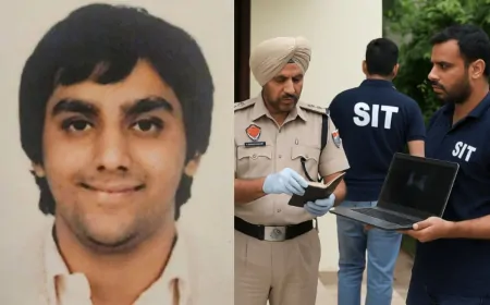 पूर्व DGP के बेटे की मौत का मामला: उत्तर प्रदेश से SIT को मिली अकील की डायरी 