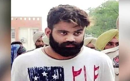 पंजाब पुलिस को मिला गैंगस्टर जग्गू भगवानपुरिया का प्रोडक्शन वारंट, पुलिस करेगी पूछताछ