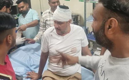 पंजाब में AAP नेता को सिर में मारी गोली, हालत गंभीर, चंडीगढ़ PGI किया गया रेफर